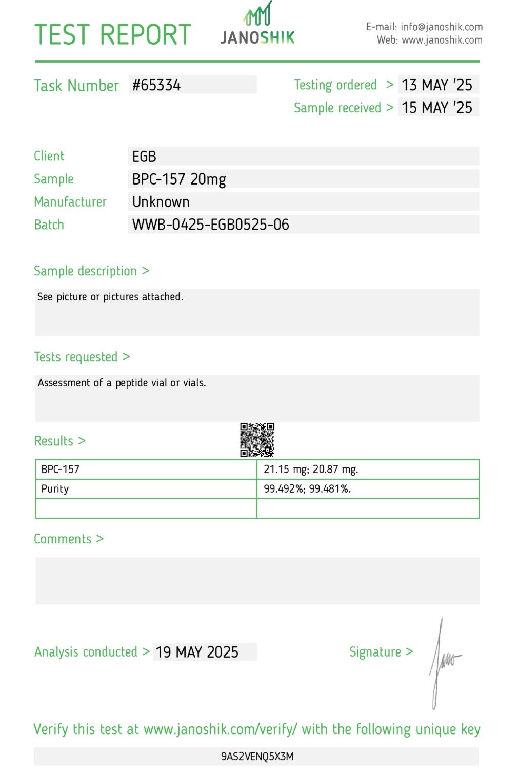 BPC-157 20mg - Image 2